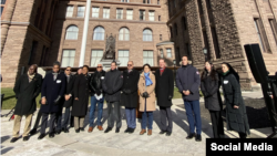 El acto celebrado en Toronto fue organizado por el consulado de Cuba. Tomado de @kristynwongtam